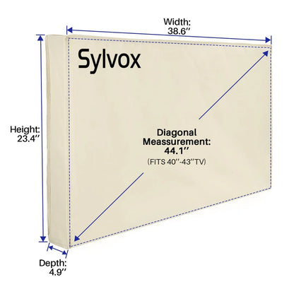 Waterproof Outdoor TV Cover for 40-43" TVs