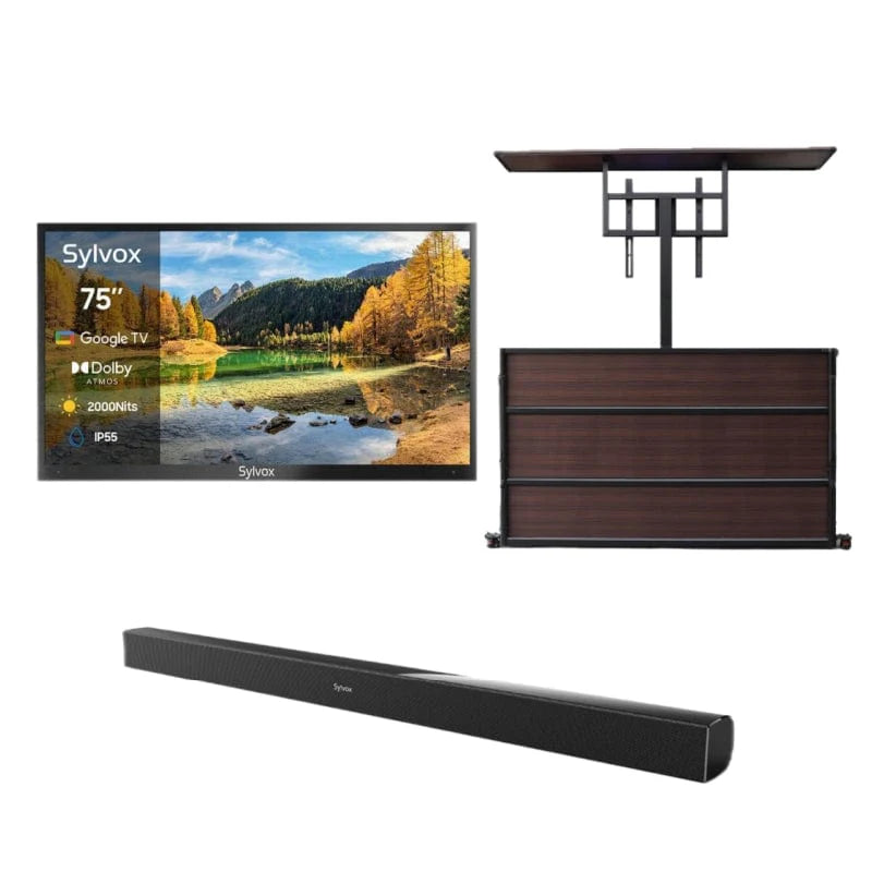 75" 2000Nit Google Outdoor TV - 2024 Pool Pro 2.0 Series