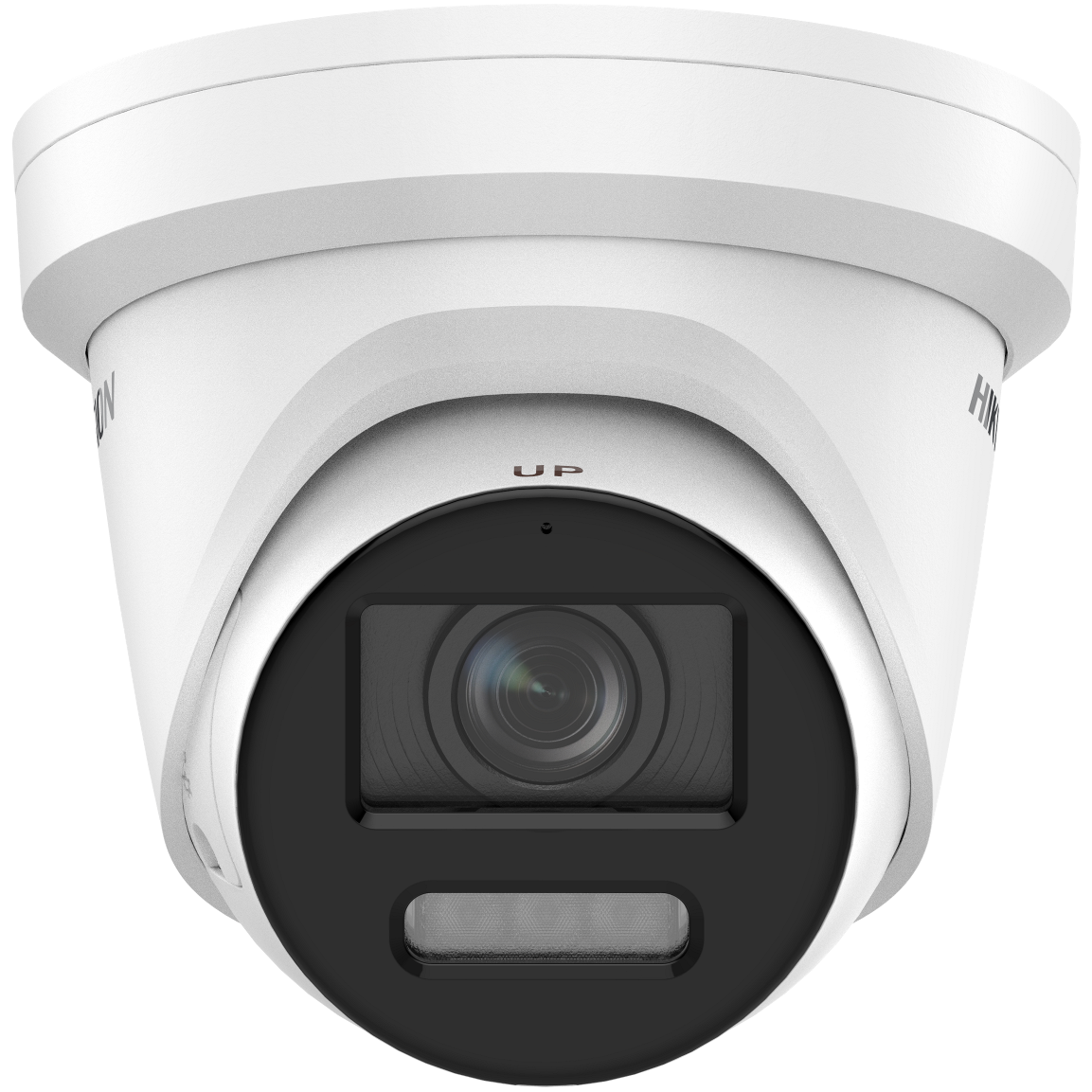 8 MP ColorVu Strobe Light and Audible Warning Fixed Turret Network Camera