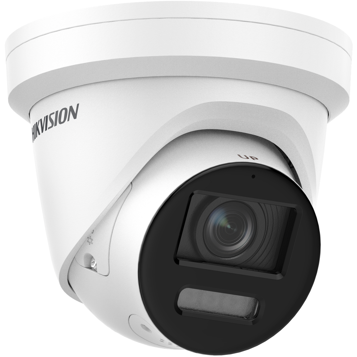 8 MP ColorVu Strobe Light and Audible Warning Fixed Turret Network Camera