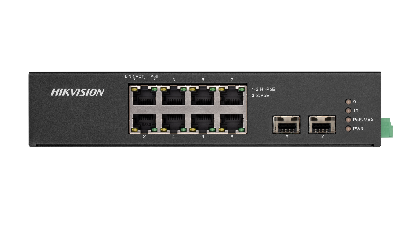 8 Port Gigabit Unmanaged Harsh POE Switch
