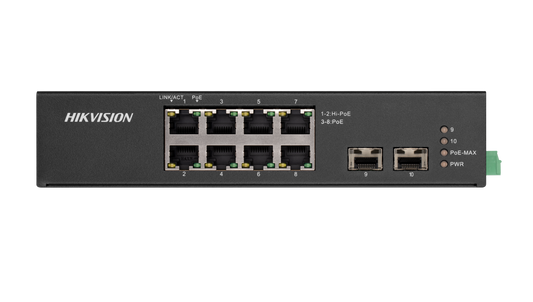 8 Port Gigabit Unmanaged Harsh POE Switch