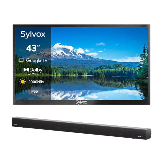43" 2000Nit Google Outdoor TV - 2024 Pool Pro 2.0 Series